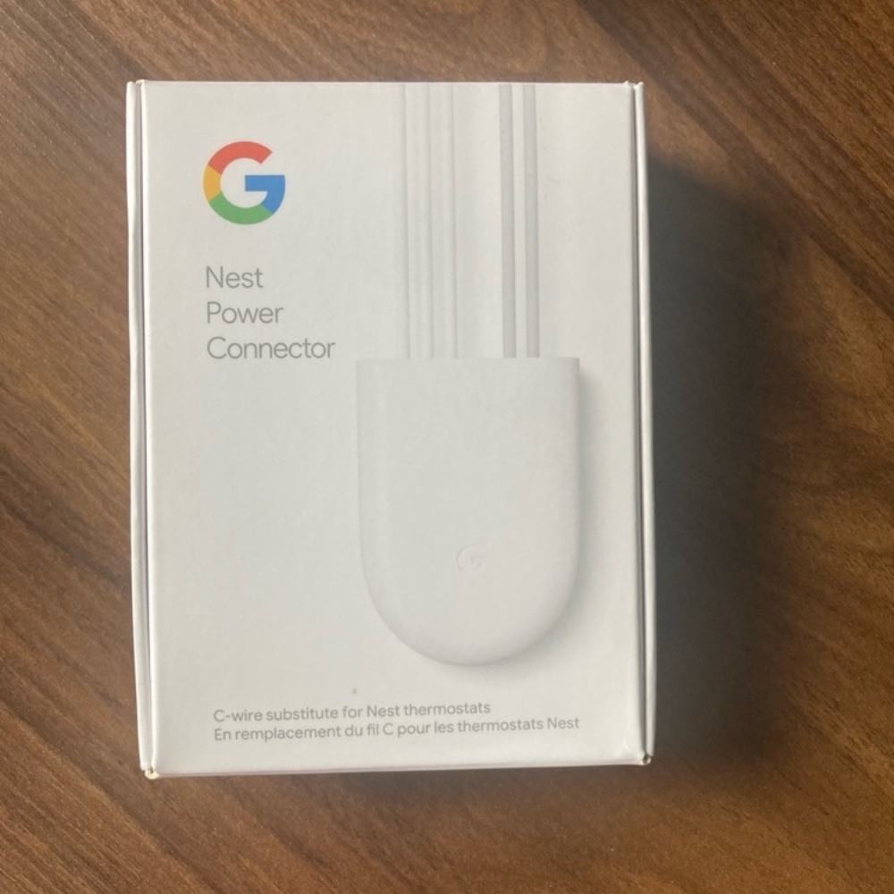 Google Nest Thermostat Accessory in White